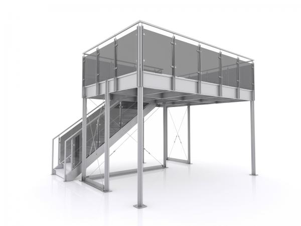 MOD-6001 Aluminum Double Deck Structure -- Image 3